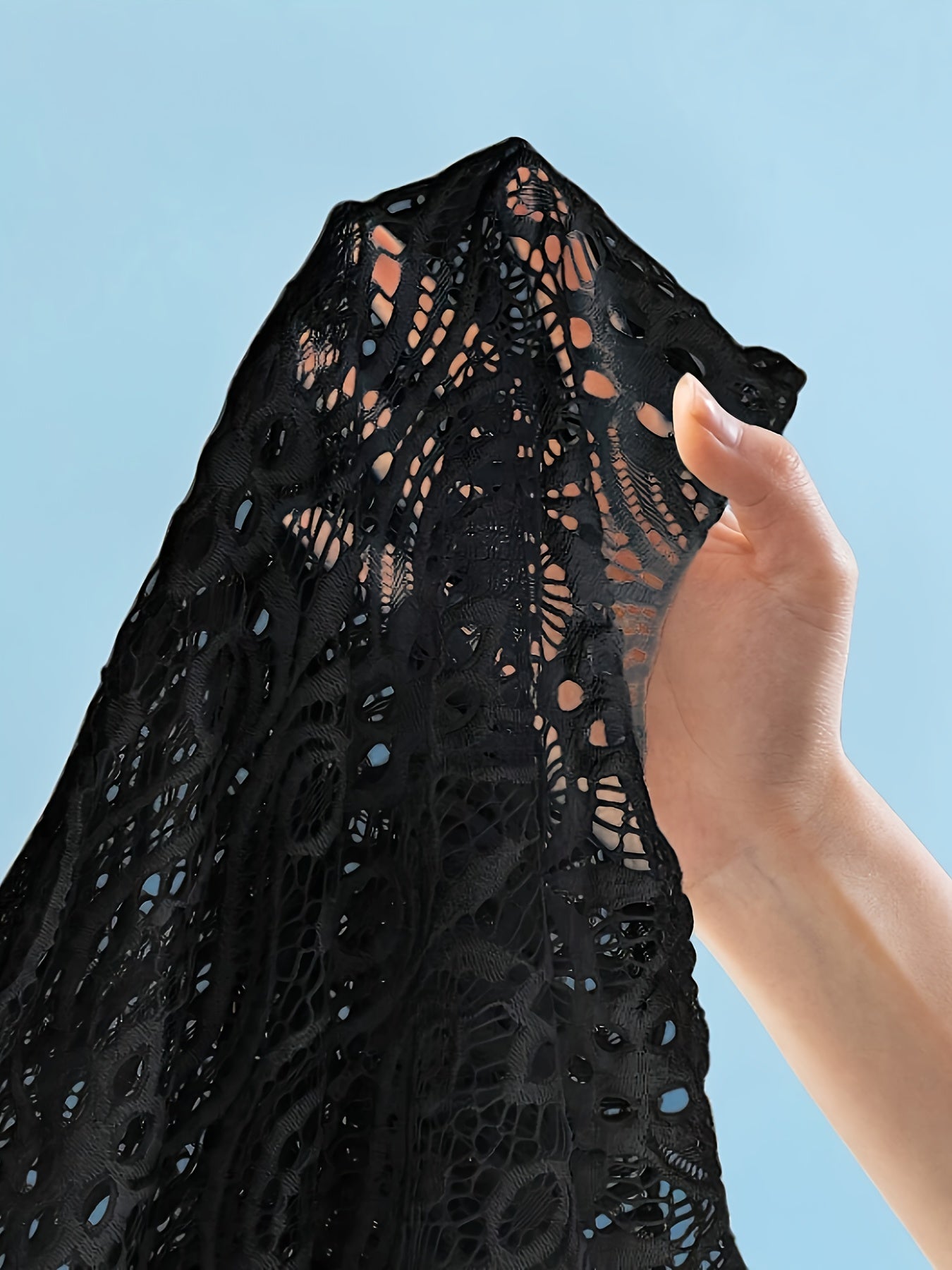 Women's Beach Kimono Tunic Swimwear Cover-up – Elegant, Open, Summer Cover-up for Beach & Pool