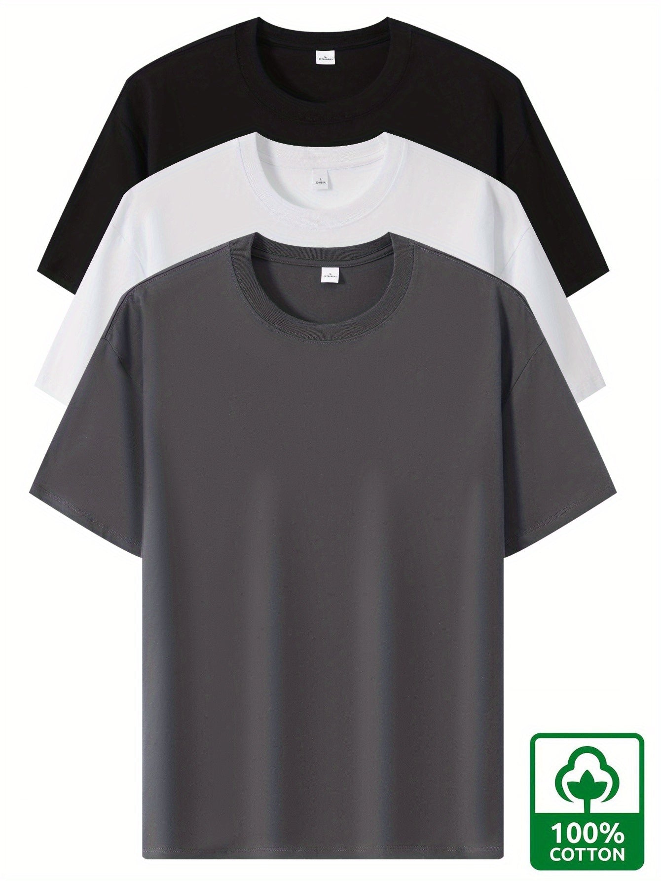 Herren Basic Oversize T-Shirt im 3er-Pack – Lässiger Alltag & Streetwear Stil