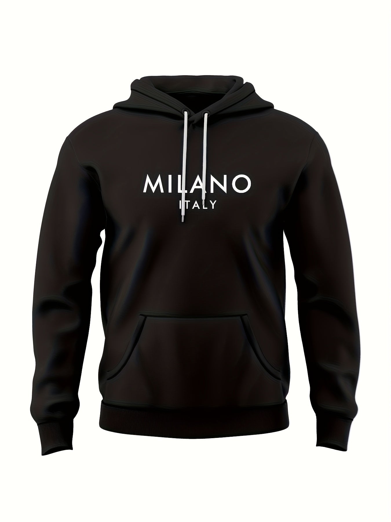 Men's Milano Italy Tracksuit Set – Hoodie & Jogging Pants for Leisure and Sports