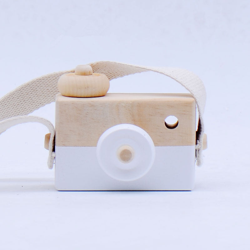 Wooden Kids Camera Toy – Unisex, Creative Role Play & Learning Fun