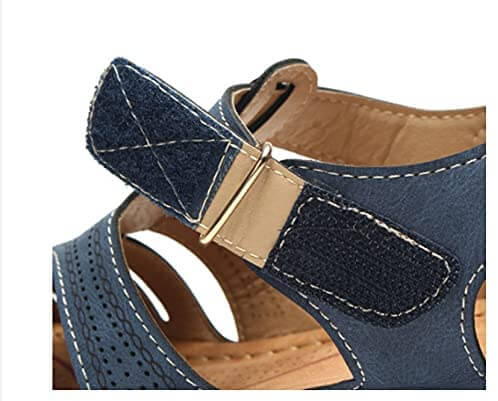 Women's Comfortable Slip-On Wedge Sandals for Everyday and Leisure