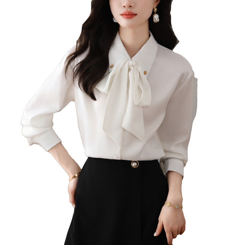 Jean – chiffon blouse with long sleeves for women