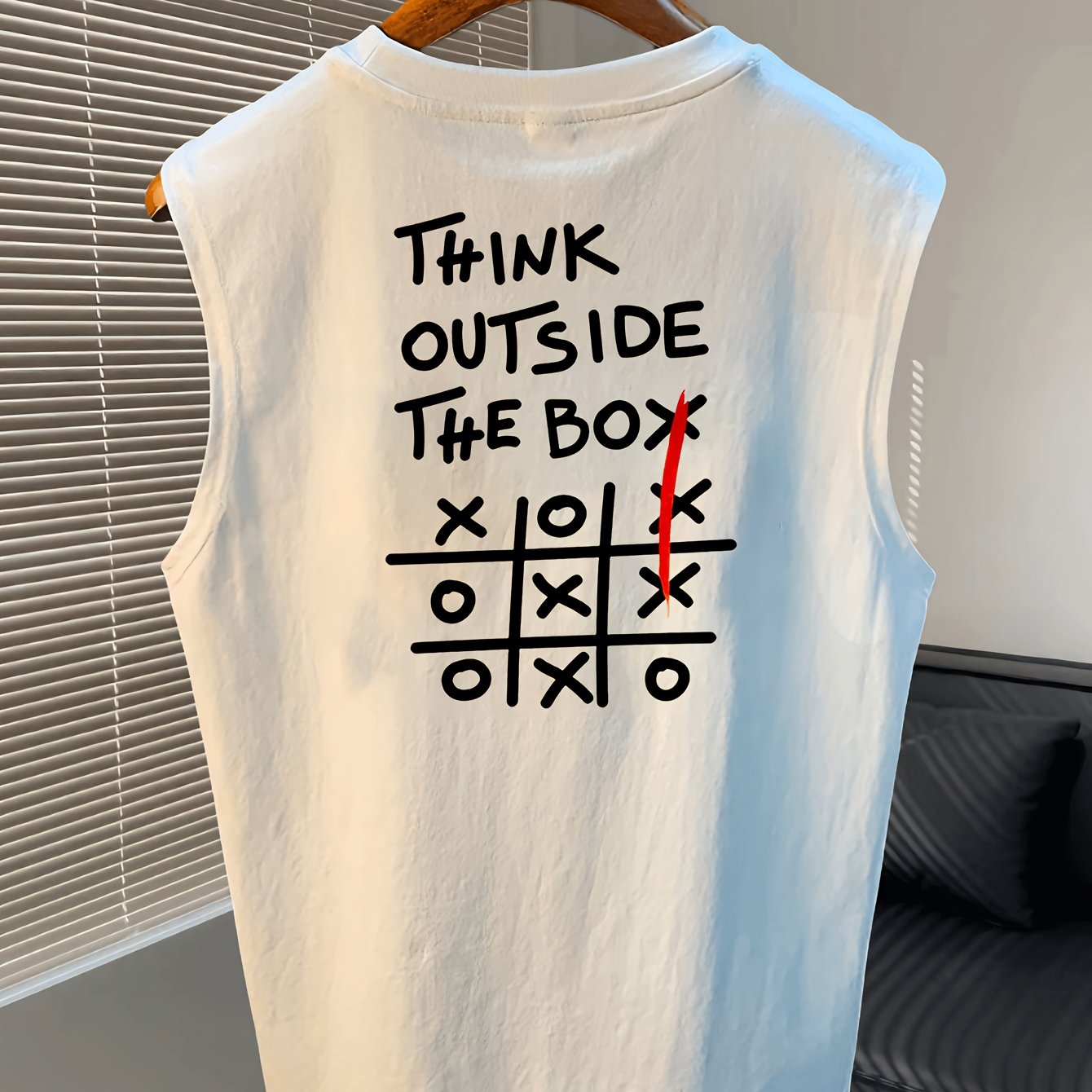 Men's Loose Sleeveless Casual Summer Top – Crew Neck, Ideal for Sports & Everyday Wear