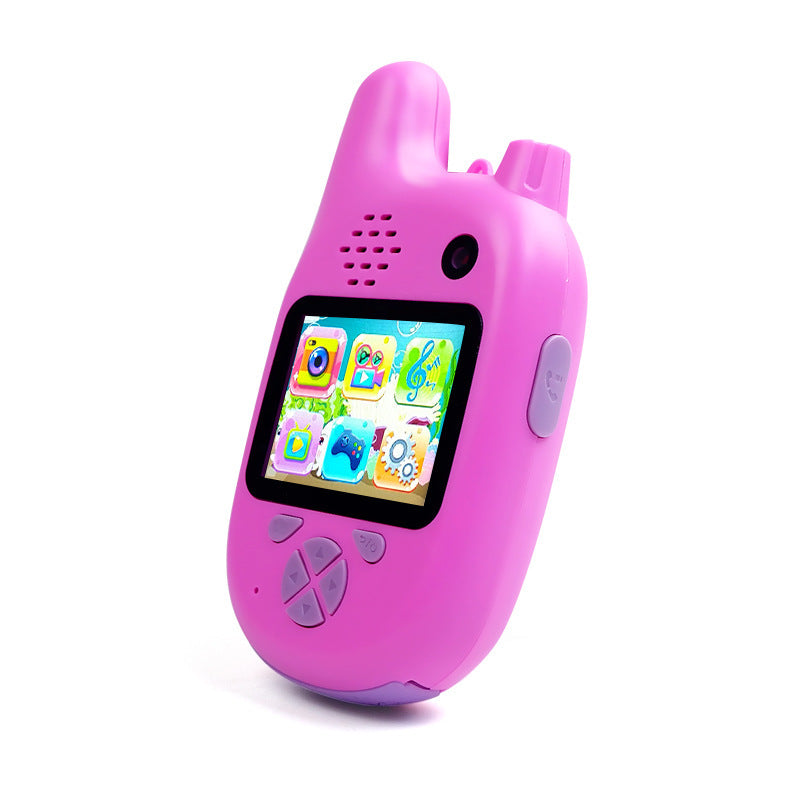 Children's Walkie-Talkie Camera with Games and Recording Function – Interactive Toy for Boys and Girls