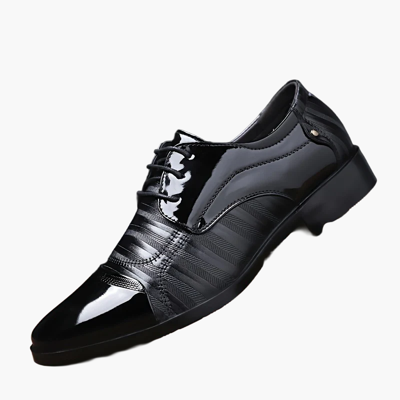Herren Business-Slipper Elegant mit Reißverschluss – Klassische Anzugschuhe für Büro & festliche Anlässe