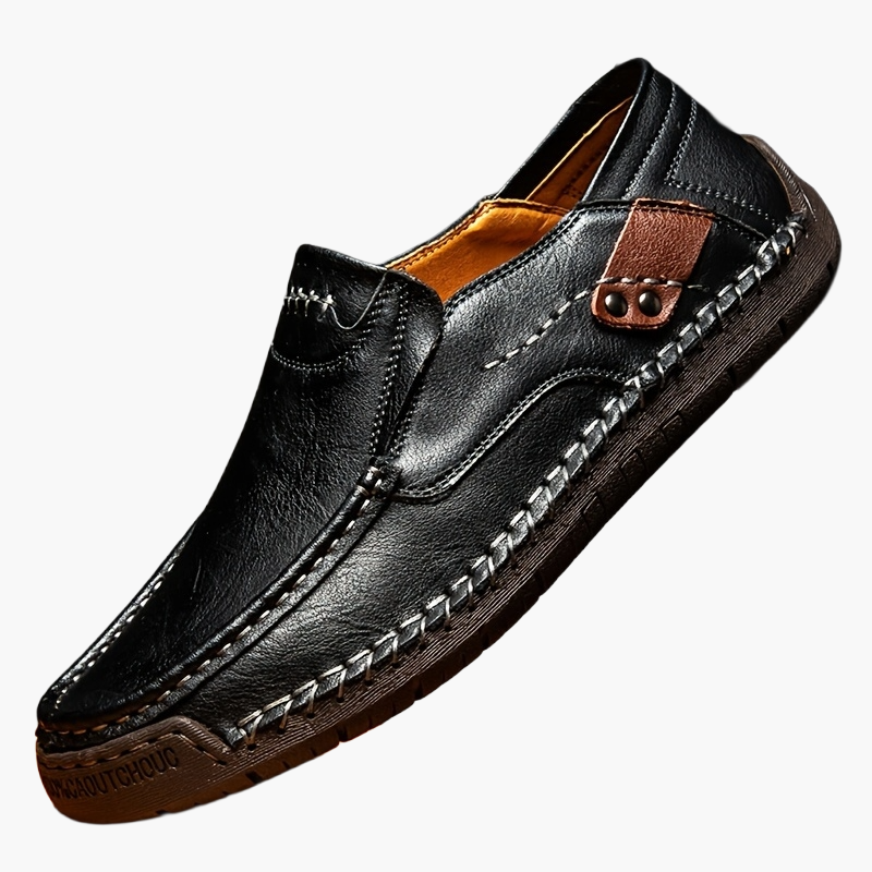 Men's Vintage-Style Moccasins – Comfortable Casual Shoes for Everyday and Office Use