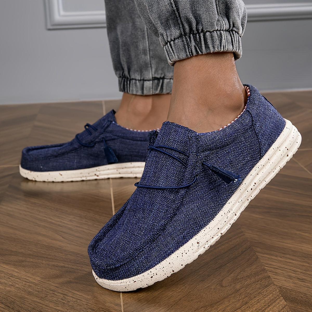 Herren Freizeitslipper im modernen Loafer-Stil – Bequeme Slip-On Schuhe für Alltag und Freizeit