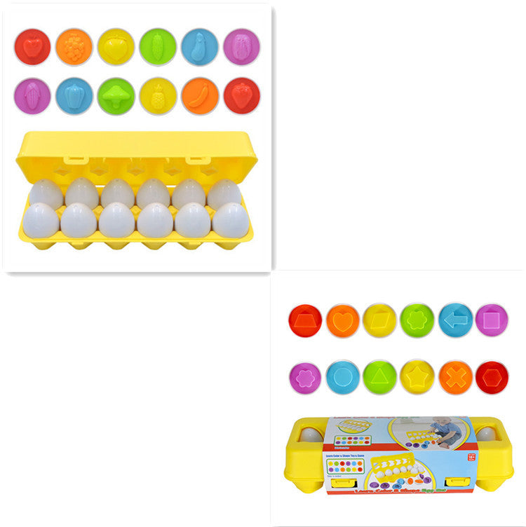 Educational Toy Egg Set for Children – Educational Sorting & Stacking Game from 3 Years, Boys & Girls
