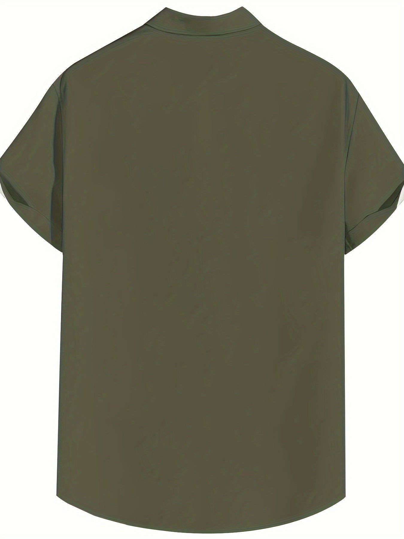 Men's Short Sleeve Bowling Shirt Regular Fit – Retro Casual Style for Everyday & Summer