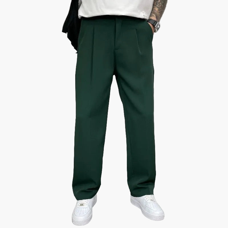 Men's Wide-Leg Trousers – Elegant, Modern Cut for Work and Leisure