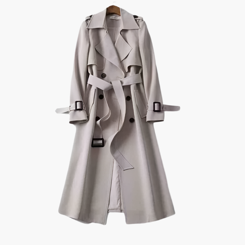 Women's Trench Coat Classic Elegant Spring – Stylish Coat for Everyday and Office