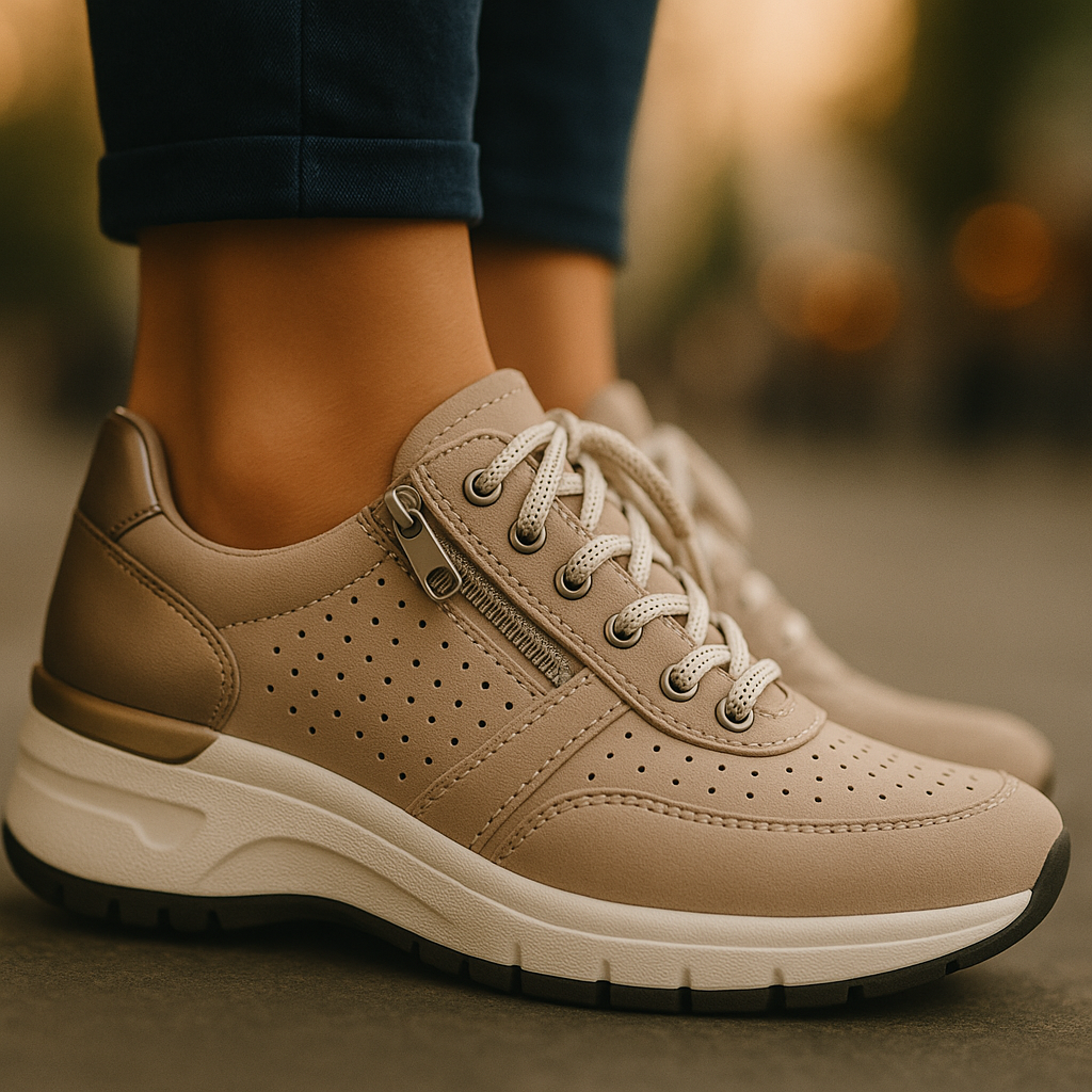 Damen Orthopädische Sneaker für Alltag und Spaziergänge – Bequeme Freizeitschuhe mit sportlichem Look