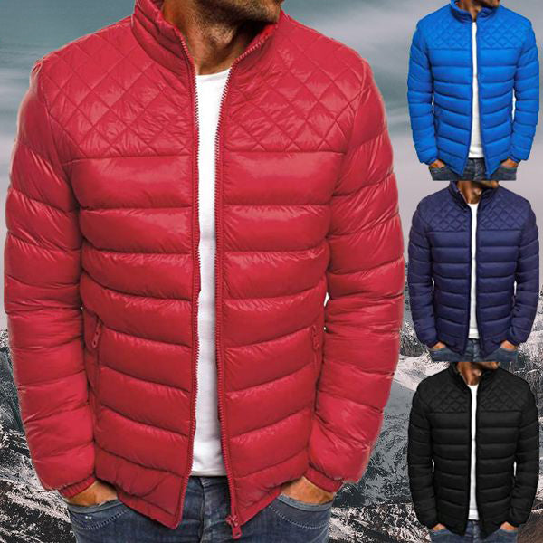 Men's Outdoor Quilted Jacket – Functional Wind and Rain Jacket for Everyday and Adventure