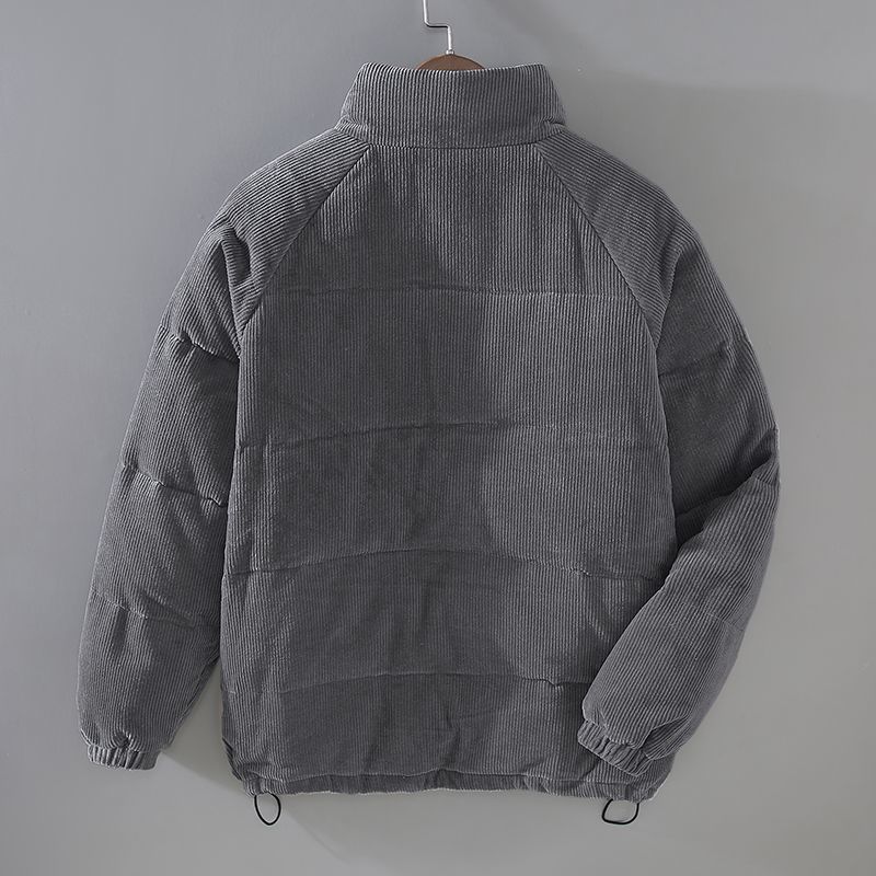 Men's Winter Quilted Jacket – Fashionable Padded Outdoor Jacket for Cold Days