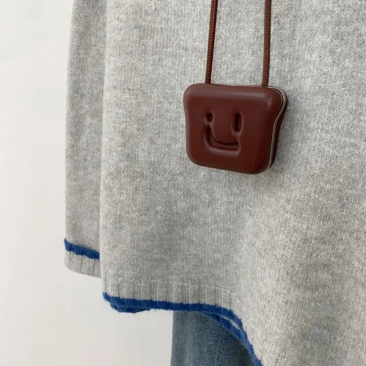 Damen Pullover im Casual-Look mit Rundhalsausschnitt – Modischer Freizeit-Stil für den Alltag