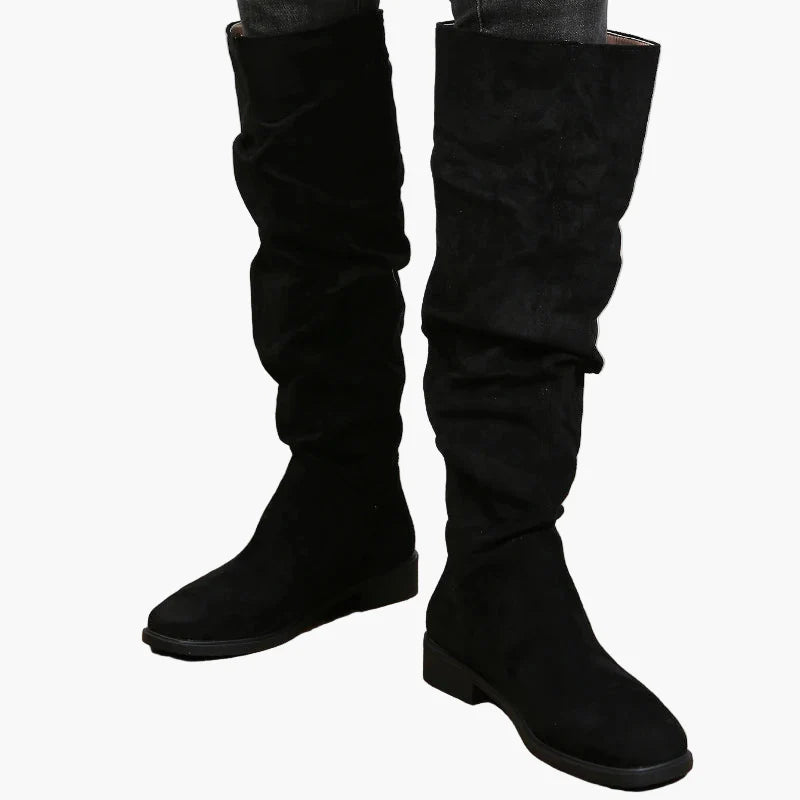 Women's Knee-High Boots Comfortable Casual Look Fashionable