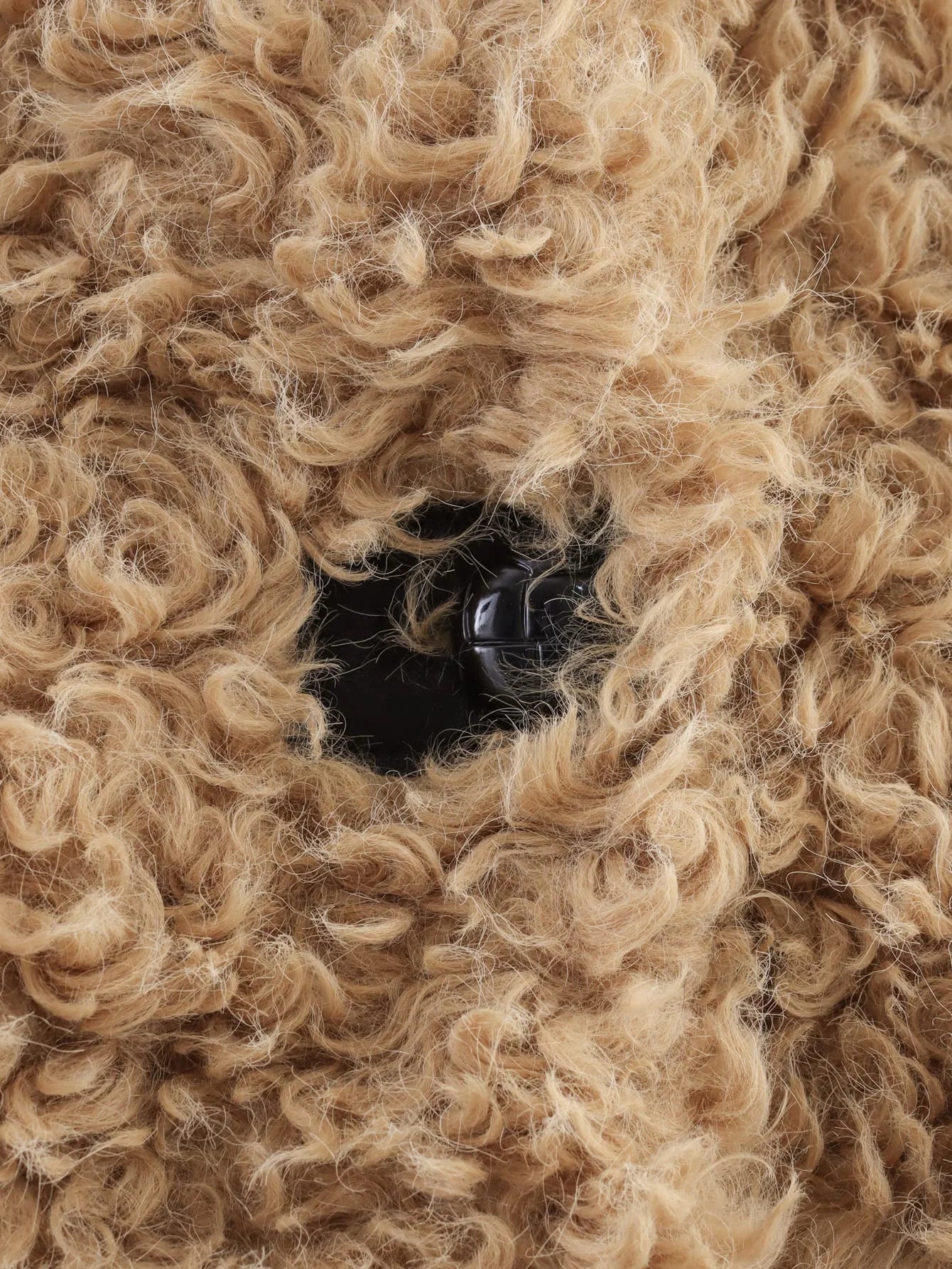 Damen Teddyfell Kurzjacke Vintage Look – Modische Übergangsjacke für Alltag & Freizeit