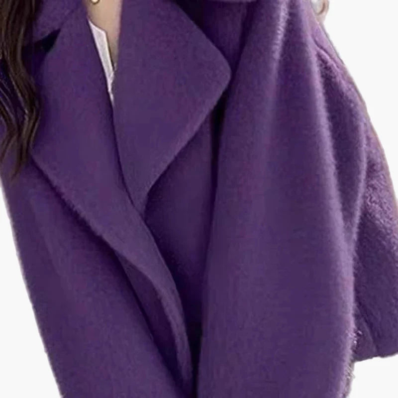 Damen Oversize Mantel im modernen Stil – Elegante Übergangsjacke für Alltag und Freizeit