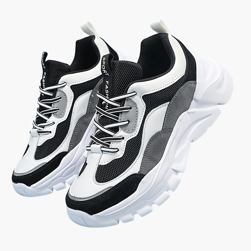 Women's Chunky Sneakers in Trendy Design for Everyday and Leisure – Sporty Street Style