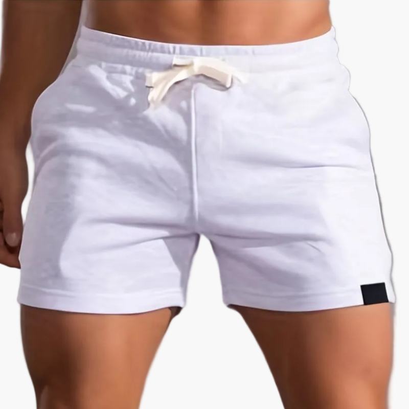 Men's Sport Shorts with Drawstring – Short Training Pants for Fitness, Leisure, and Workout