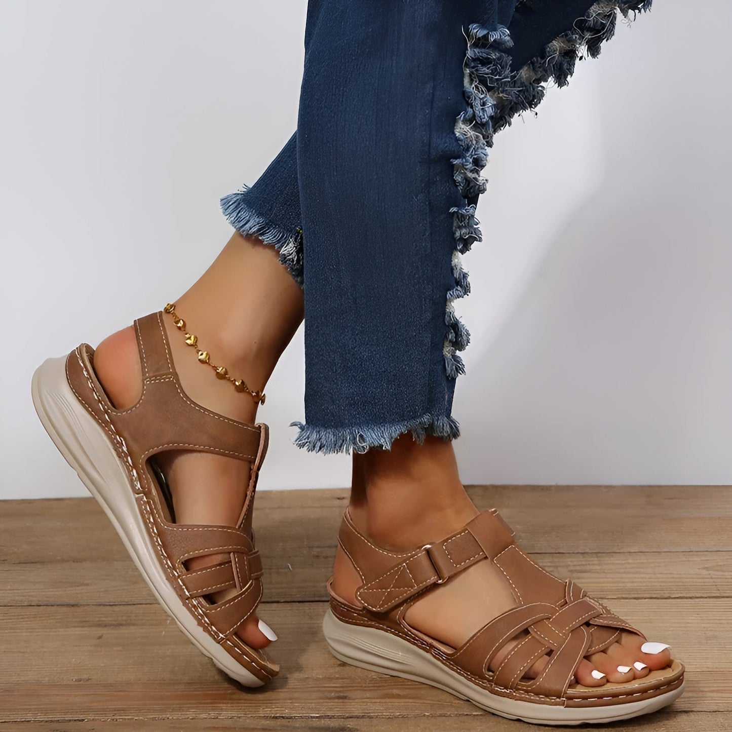 Damen Komfort Sandalen – Orthopädische Freizeitschuhe für Alltag und Sommer