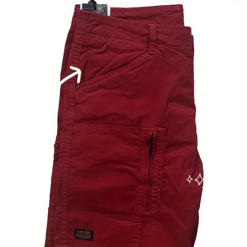 Men's Cargo Shorts Casual Style with Pockets – Ideal for Summer and Weekends