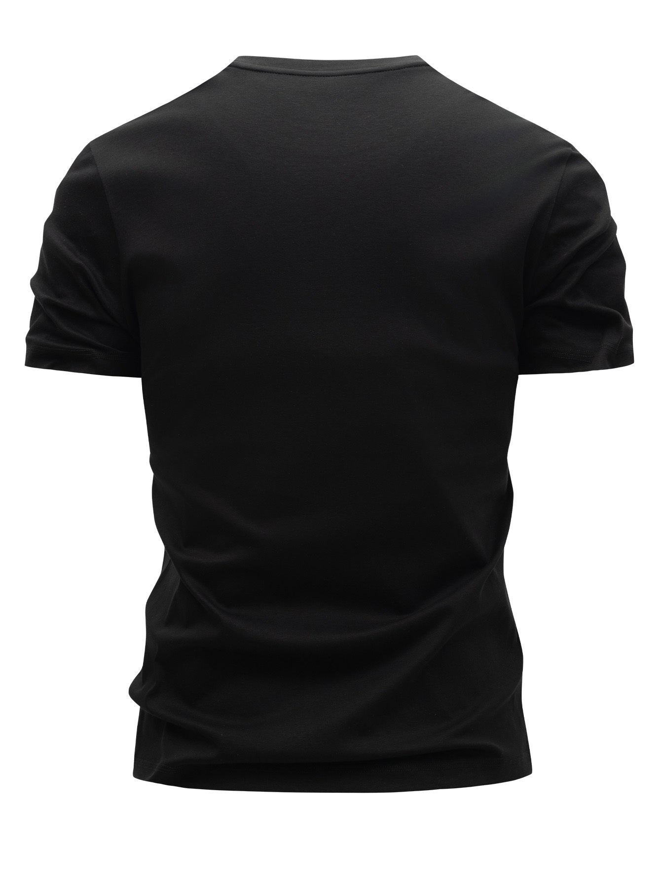 Men's T-Shirt Vintage Print Original Raw Denim – Casual, Skinny Fit