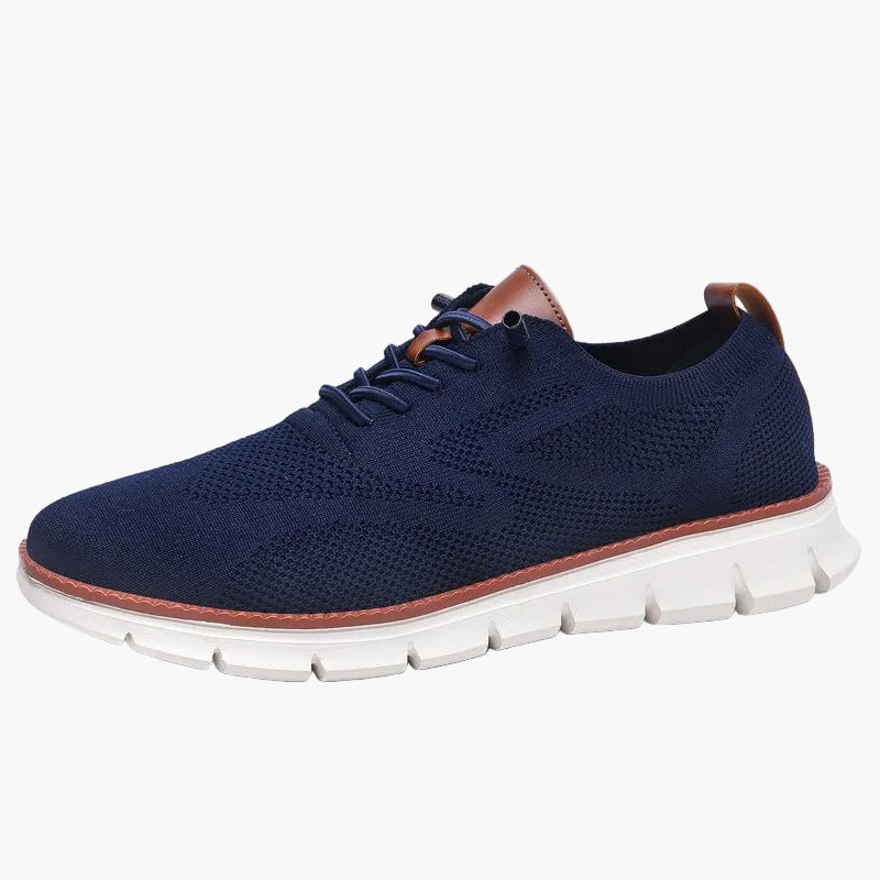 Herren Sneaker Sportlich Low-Top Komfortschuh für Alltag und Freizeit