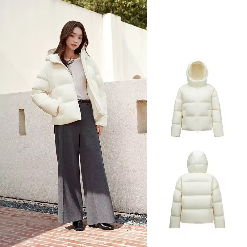 Damen Winter Steppjacke mit Kapuze – Modisch, Warm und Bequem für Alltag & Freizeit