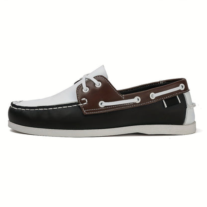 Men's boat shoes in classic moccasin style – Elegant casual shoes for everyday and leisure use