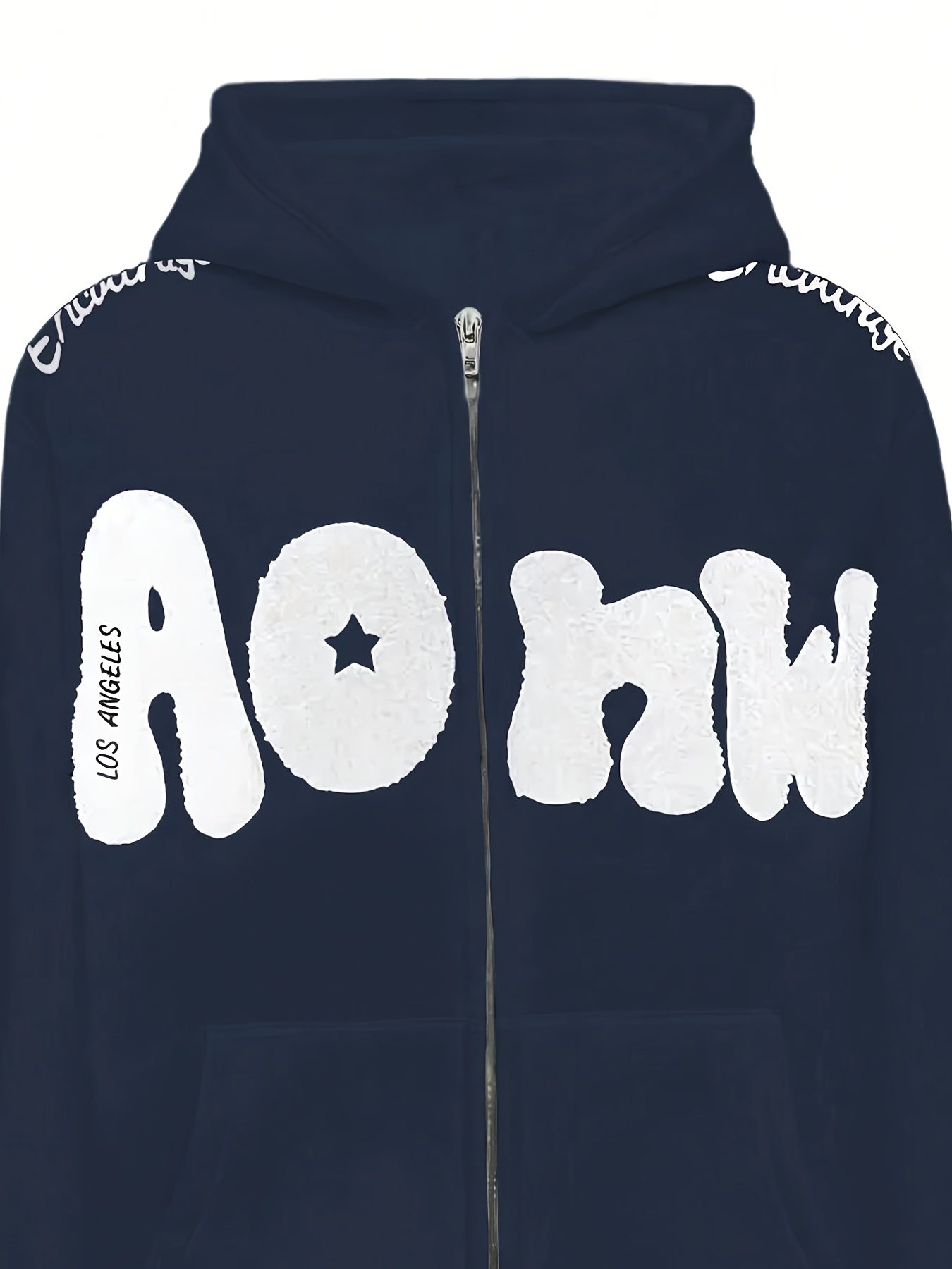 Women's zip-up hoodie – Pink, appliqués