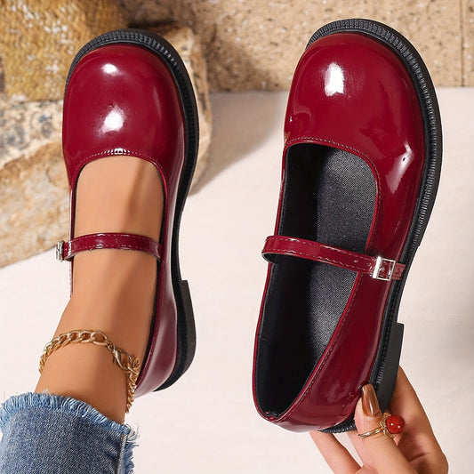 Women's Preppy Style Mary Jane Shoes for Everyday and Leisure