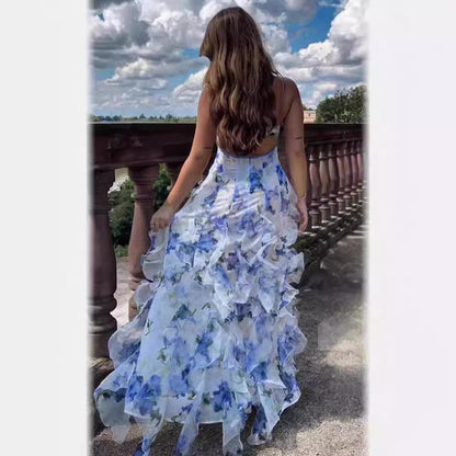 Laura – Damen Frühlings- und Sommerkleid mit 3D-Effekt
