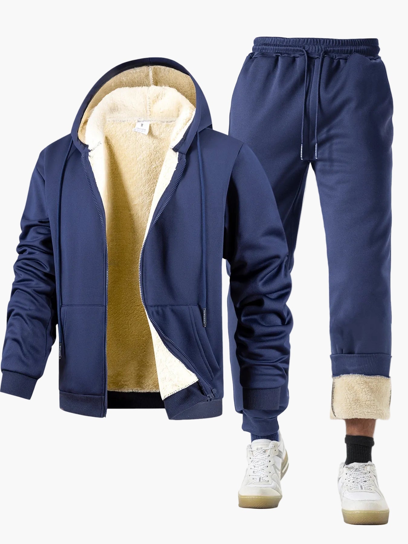 Men's Casual Tracksuit Set Hoodie and Jogging Pants – Winter Warmer Style