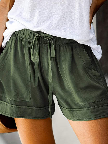 Damen Freizeitshorts mit Taschen – Bequeme Sommer-Shorts für Alltag und Urlaub