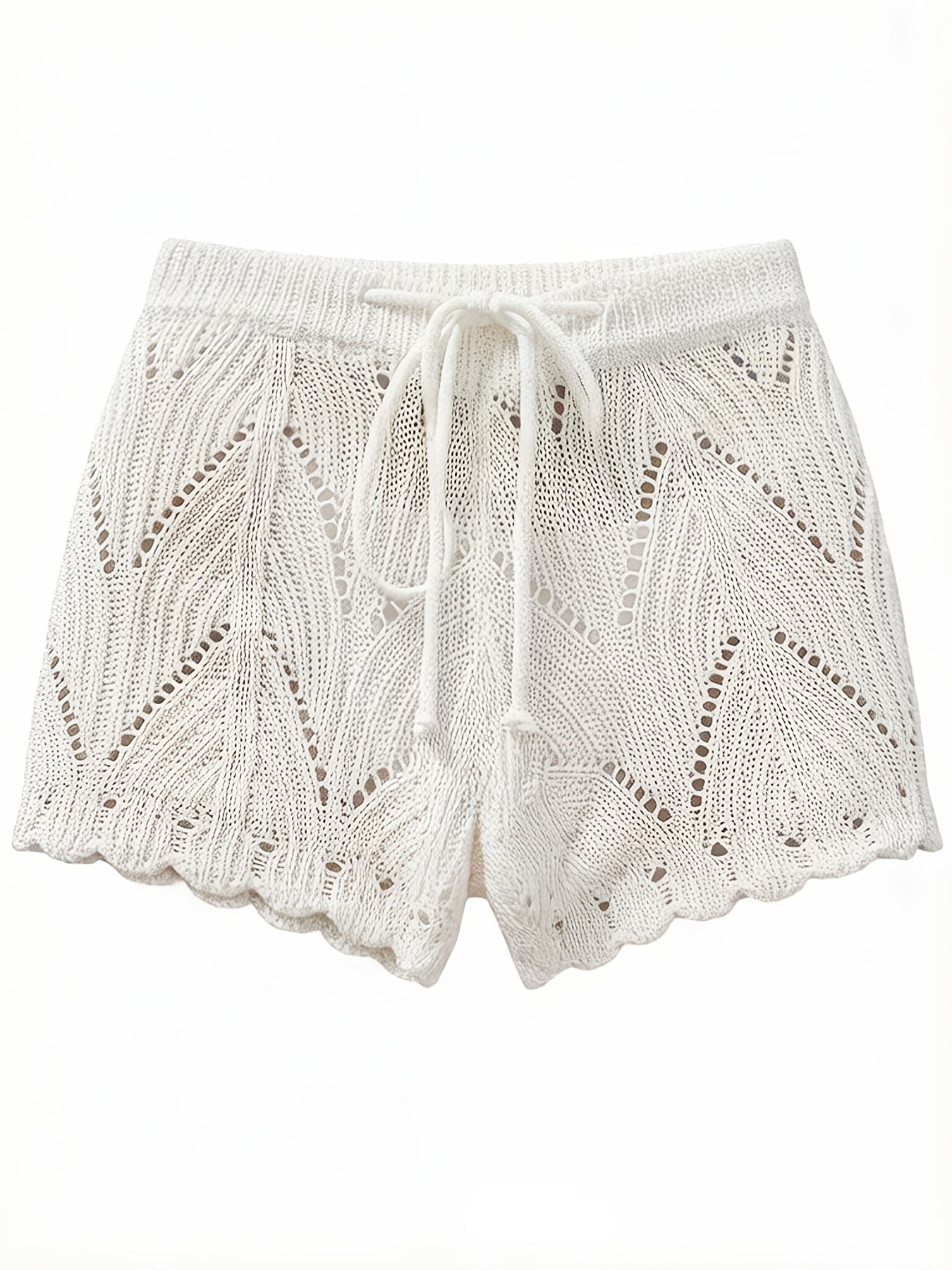 Women's Crochet Shorts Beachwear Summer Casual Swimwear Cover-up