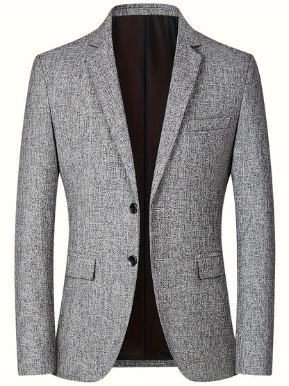 Men's Modern Business Regular Fit Blazer – Stylish Jacket for Office & Formal Occasions