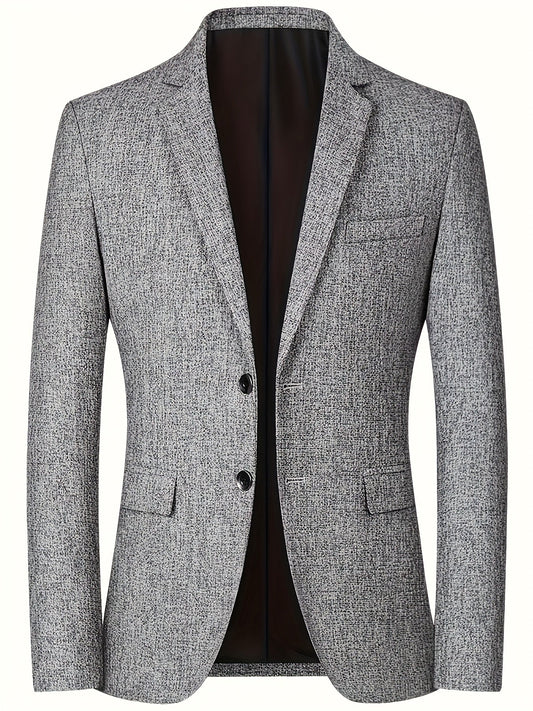 Men's Modern Business Regular Fit Blazer – Stylish Jacket for Office & Formal Occasions