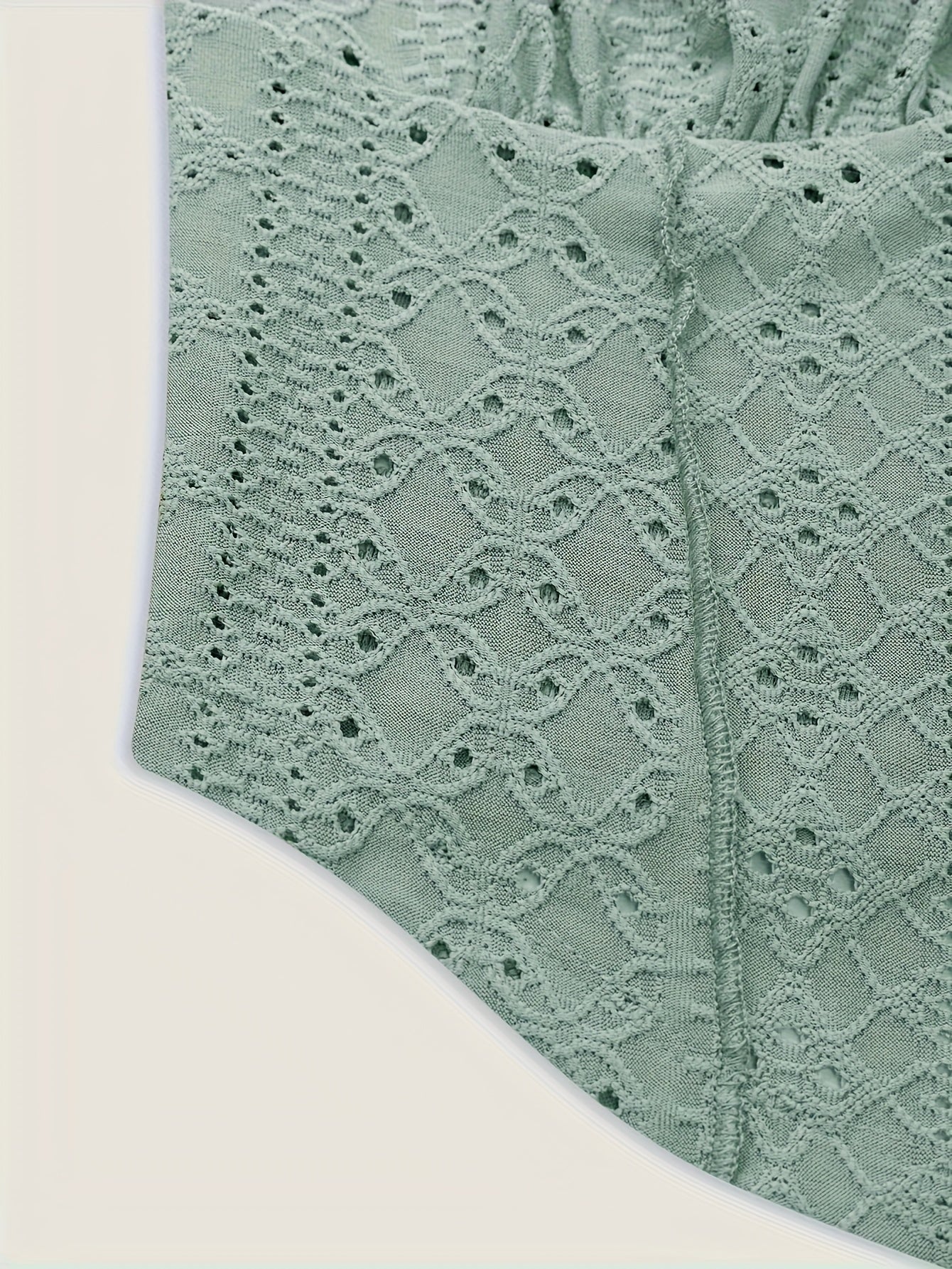 Women's Bustier Top with Broderie Anglaise and Lacing – Fashionable Summer Corset for Casual Wear and Parties