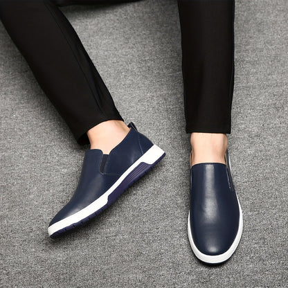 Herren Slip-On Freizeitschuhe – Bequeme Alltagssneaker für Büro & Freizeit