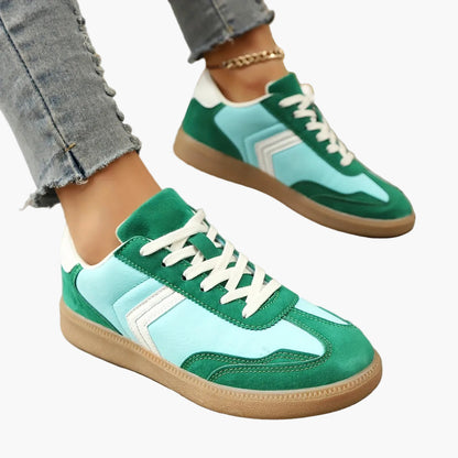 Damen Retro Sneaker Low-Top Freizeitmode – Bequeme Alltagsschuhe