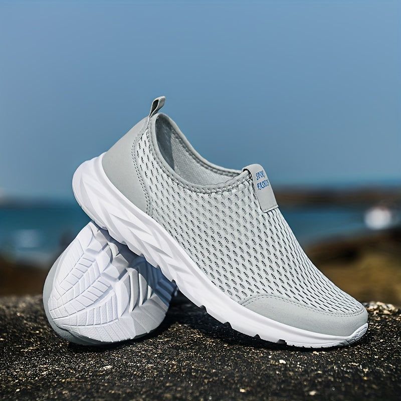 Women's Slip-On Mesh Sneakers for Everyday and Sports – Comfortable Casual Shoes