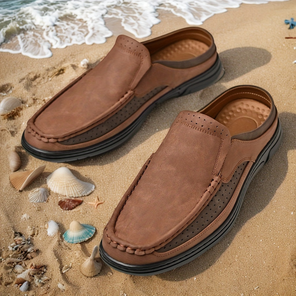 Men's Slip-On Loafer Moccasin Style – Elegant Casual Shoes for a Relaxed Summer Outfit