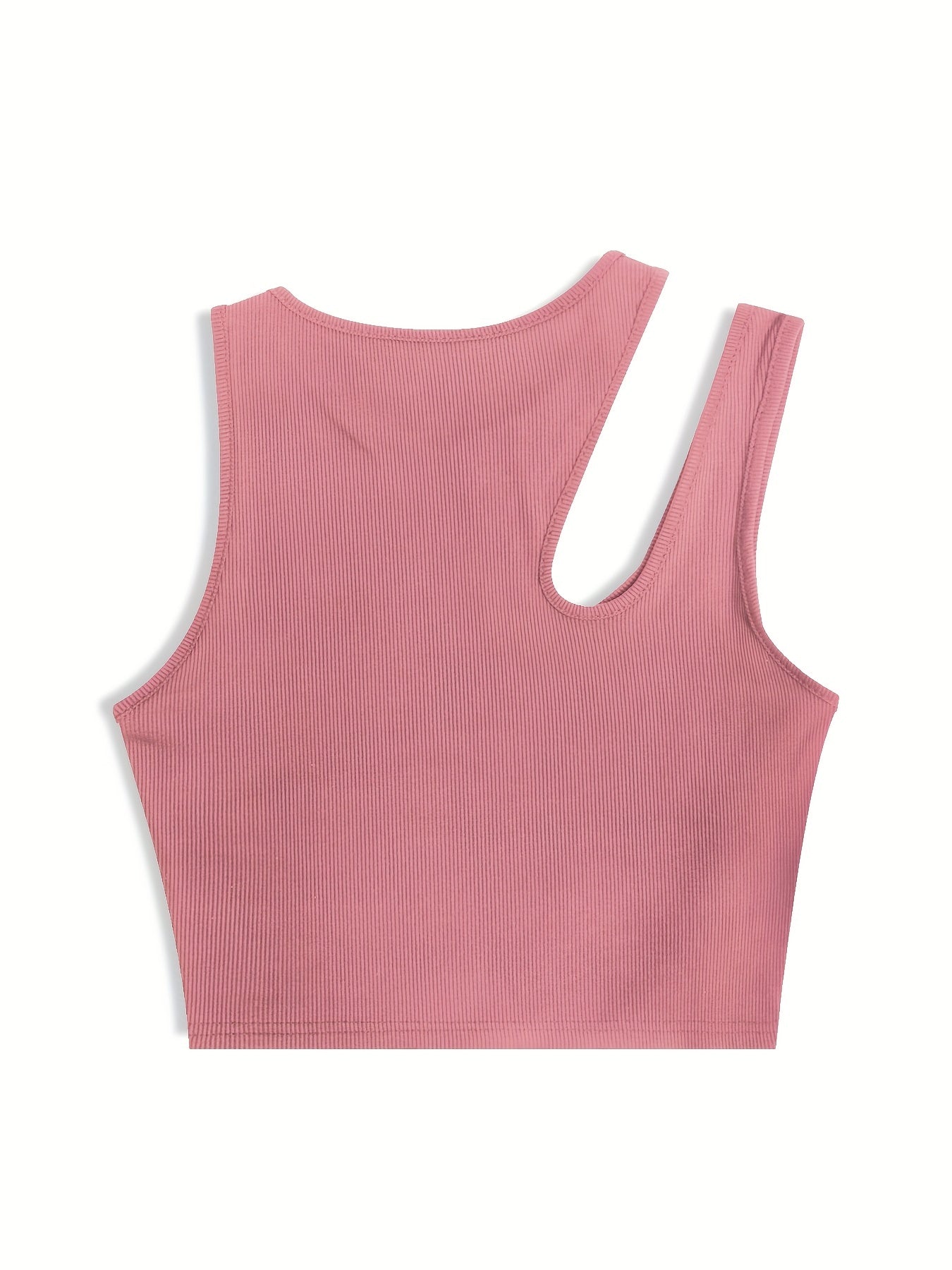Damen Asymmetrisches Crop Top für Sommer – Modisches Party- und Freizeitoberteil
