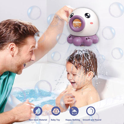 Children's Bath Toy Octopus – Interactive Water Spraying Toy for Babies and Toddlers – Bath Fun for Girls and Boys