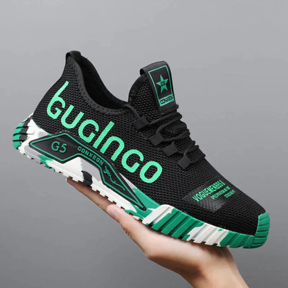 Men's Work Sneakers Safety Shoe Sporty Style for Work and Leisure