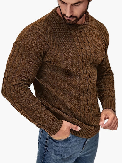 Herren Strickpullover im Casual Stil – Modischer Freizeitpullover für Herbst und Winter