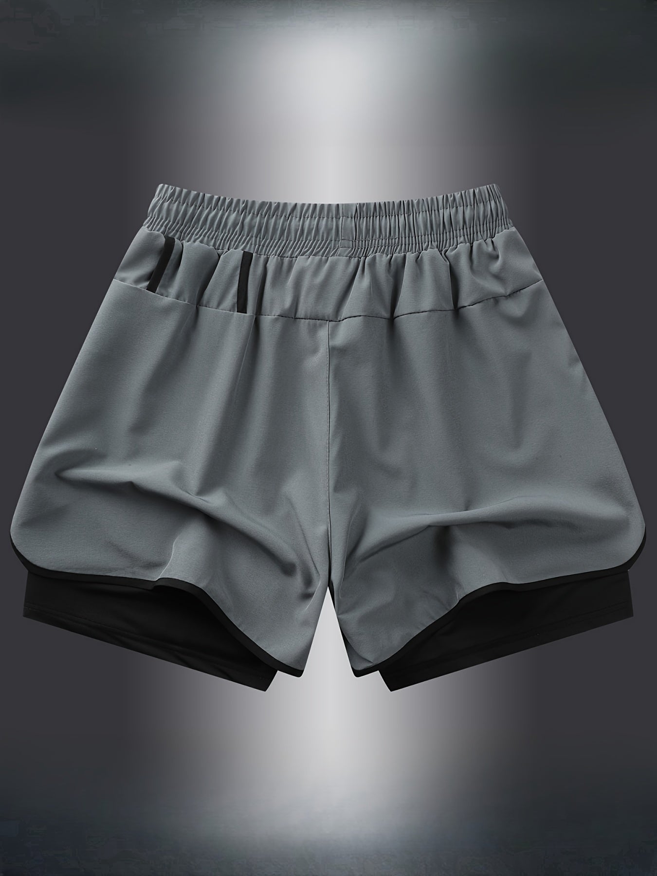 Herren Laufshorts mit integrierter Kompressionshose – Sportliche 2-in-1 Fitnessshorts für Training & Jogging