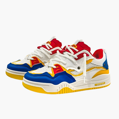 Men's Low Sneakers Streetwear Chunky Casual Shoes for Autumn and Sports