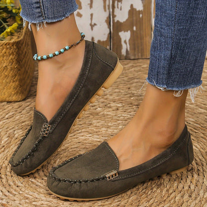 Women's Moccasin Slippers for Everyday and Leisure – Comfortable Loafers in a Modern Style
